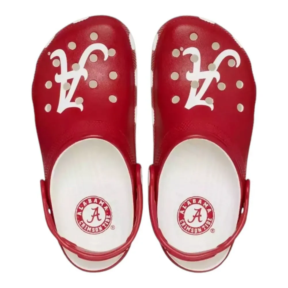Crocs University of Alabama Classic Clogs Size Men's 10‎ Womens 12 NCAA Football